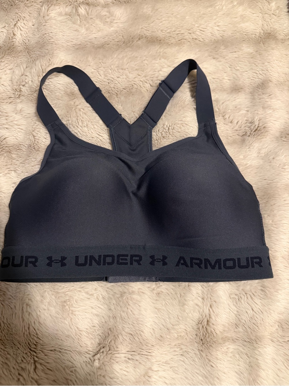 Under Armour Women's Navy Blue Padded Sports Bra